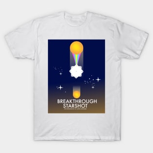 Breakthrough Starshot Space Art T-Shirt